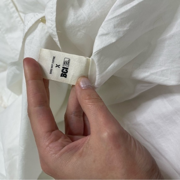 ALEX MILL Rick Button Front Cotton Midi‎ Dress - Picture 4 of 8